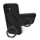 Dbramante1928 - Iceland Ultra D3O Kickstand MagSafe pour iPhone 16 Plus - Noir-S'enclenche rapidement et s'adapte parfaitement à votre téléphone sans ajouter de volume