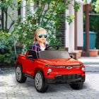 Qaba voiture RC pour enfants sous licence CHEVROLET 12V - rouge-Suspension à ressorts sur les quatre roues et démarrage en douceur pour une conduite agréable 