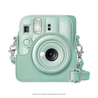 Fujifilm - Étui pour appareil instax mini 13 - Vert lagune-Logo INSTAX en relief