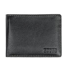 Roots - Portefeuille Slim Fold de pour hommes avec carte d'identité amovible - Noir-10 emplacements pour cartes de crédit