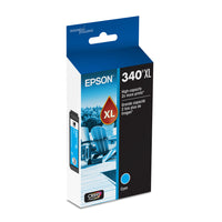 Epson - Cartouche d'encre 340 Claria Photo HD - Haute capacité - Cyan-Le système d’impression Epson est particulièrement conçu pour être utilisé avec les encres d’origine Epson. L’utilisation d’encres non authentiques peut entraîner des dommages qui ne sont pas couverts par la garantie limitée de l’imprimante. 