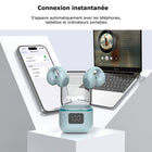 MyBat - Écouteurs Open-Ear echelon Echo - Bleu-Conscience de l’environnement - Restez attentif à ce qui vous entoure