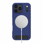 Blu Element - Étui Armour Ultra MagSafe avec Kickstand pour iPhone 17 Pro Max - Marine-Boutons électrolytiques à réponse rapide