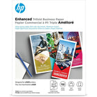 HP - Papier laser commercial amélioré, pli triple, lustré, 40 lb, 8,5 po x 11 po, paq./150 (Q6612A)-Pour imprimantes laser