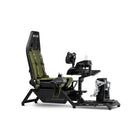 Next Level Racing - Simulateur de vol Boeing Édition Militaire - Vert-Hauteur prise en charge de 4 pieds à 6 pieds 9 pouces