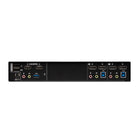 IOGEAR - Commutateur KVM matriciel DisplayPort 4K Dual View à 2 ports-Commutation croisée - En mode matrice, le curseur de la souris peut se déplacer de manière transparente sur deux moniteurs pour une commutation instantanée entre les deux ordinateurs