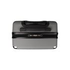 Bugatti - Valise de cabine à coque rigide 21.50po de la collection Monaco - Grey-Intérieur doublé avec panneau séparateur, poche pratique et sangles de serrage pour garder le contenu organisé et en place