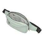 Nicci - Sac banane avec sangle Web - Vert-Sangle de taille réglable 18 po -27,75 po