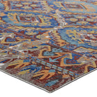 Modway - Centehua Aztèques du Sud-Ouest en détresse Tapis 4 pi l x 6 pi L - Multicolore-Résistant aux taches / Facile à nettoyer