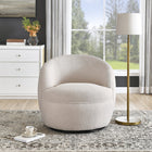 Brassex - Chaise d'appoint 102576 - beige-Revêtement en tissu chenille riche