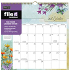 WSBL - 2026 Plaisirs Champêtres File-It Calendrier mural Mensuel - 30,5 cm l x 30,5 cm H - Anglais-Format 12 mois (Janvier - Décembre 2026)