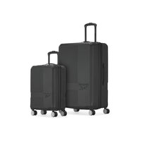 Reebok - Ensemble de bagages rigides 2 pièces Jump Shot Collection - Noir/Blanc-ABS léger et résistant