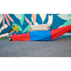 Bintiva - Tunnel sensoriel corporel - Bleu et rouge-Convient aux enfants souffrant de troubles du traitement sensoriel (SPD), de TDAH, d'autisme et aux enfants typiques qui aiment la sensation d'un « câlin »