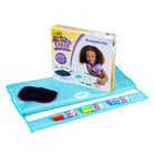 Crayola - Tapis réutilisable à colourier et à effacer-KIT DE COLOURIAGE ET DE DESSIN POUR ENFANTS : Comprend 1 tapis de colouriage et d'effacement (2' x 3'), 6 marqueurs lavables ultra propres et 1 chiffon de nettoyage.