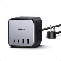 UGREEN - La station de recharge de bureau DigiNest 65W-Charge Rapide 65W : La station de recharge 65W GaN, alimentée par la puce avancée GaN III, permet aux ports USB-C de délivrer des vitesses de charge rapide allant jusqu'à 65W. Cela signifie que vous pouvez recharger complètement votre MacBook Air 13” 2022 en moins de 1,5 heure.