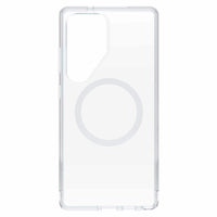OtterBox - Symmetry Clear Magnets Case pour Samsung Galaxy S25 Ultra - Transparent avec teinte bleue-Design ultra-fin qui suit les lignes de votre téléphone