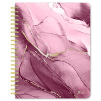 BrownTrout - Agenda de bureau 12 mois Crackled Blush 2026-Beaucoup d'Espace - Chaque jour prévoit beaucoup d'espace pour que vous puissiez y inscrire votre planning, vos notes et vos rendez-vous.