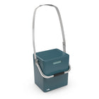 Permasteel - Glacière portable 14 pintes avec double option de transport - bleu sarcelle foncé-Intérieur : plastique injecté de mousse