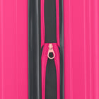 Reebok - Ensemble de Valise Rigide 2-Pieces de la collection Achievement - Fuchsia-Doubles roues pivotantes à 360 degrés (8 roues)