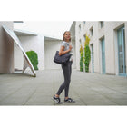 Swissdigital - KATY ROSE NG Sac fourre-tout Noir avec lumière LED-Poche dédiée pour powerbank, clip pour clés et poches multifonctionnelles.
