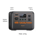 Bluetti - Centrale électrique portable Premium Series AC50P et panneau solaire SP100L-7