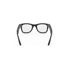Ray-Ban Meta - Lunettes IA Wayfarer Gen 2 - Verres transparents - Noir mat-Écoutez de la musique et plus encore avec des haut-parleurs ouverts discrets qui offrent un son riche et de qualité sans bloquer les conversations ou les bruits ambiants autour de vous