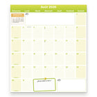 Blueline - Calendrier Magnétique  Mensuel Maxi Fridgeplanner 17 Mois  D’Août 2026 À Décembre 2027 – 14 po H x 13 1/2 po l - Français-Un mois par feuille