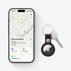 Apple - AirTag (2e génération), Paquet de 4-Les puces pour bande ultralarge et Bluetooth améliorées vous aident à repérer vos objets d’encore plus loin