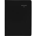 AT-A-GLANCE - Cahier de rendez-vous hebdomadaire 2025 - 11 po H x 8 po l - Noir - Bilingue-12 mois : janvier 2025 à decembre 2025