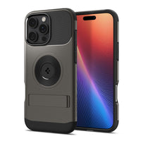 Spigen - Slim Armor MagFit pour iPhone 16 Pro - Bronze a Canon-Le MagFit est un écosystème magnétique qui couvre tous les aspects de MagSafe