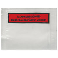 Canpaco - Bordereau d'expédition écologique - 4-1/4 po x 5-1/2 po - paquet de 1000-Polyéthylène 100 % recyclé