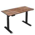 LjubLjana - Bureau assis-debout à hauteur réglable électrique de 47 po - Bois-Conception robuste en 4 parties - Cette table peu encombrante de 47,2 po x 23,6 po s'intégrera facilement dans votre espace de bureau tout en offrant suffisamment d'espace pour une variété de configurations de moniteurs et d'ordinateurs portables ainsi que des matériaux de travail importants, des fournitures, et décor