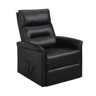 Brassex - Fauteuil releveur inclinable 809672 Levo - noir-Profil mince