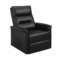 Brassex - Fauteuil releveur inclinable 809672 Levo - noir-Profil mince