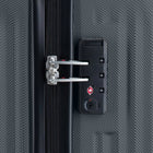 Samsonite - Way-Lite 21,5 po Valise de Cabine Spinner  - charbon-Le panneau de séparation et les sangles croisées aident à fixer vos effets personnels