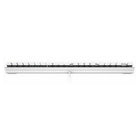 Cherry - Clavier mécanique filaire KC 200 MX - blanc et argent-4 touches additionnelles pour les contrôles de volume et la calculatrice