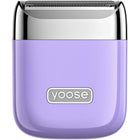 Yoose - Rasoir électrique portable rotatif Nano - Violet-Conception compacte et portative : Format de poche et léger, il se glisse facilement dans un sac à main ou un sac de voyage pour une utilisation n'importe où