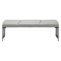 Zuo - Mur Banc - Gris-Moelleux et durable avec une sensation douce et confortable
