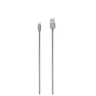 iStore - Câble Lightning pour recharge et synchronisation, gris cosmique-Compatible avec les appareils Lightning d'Apple