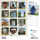 Plato - 2026 Toilettes D'extérieur Calendrier mural Suspendu Mensuel - 30,5 cm l x 61 cm H - Anglais-Conception Durable - Le papier robuste et de haute qualité empêche le froissage et le débordement de l'encre, et la reliure durable assure la longévité tout au long de l'année