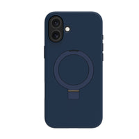 Dbramante1928 - Iceland Ultra D3O Kickstand MagSafe pour iPhone 16 Plus - Bleu-Comprend des matériaux qui offrent la protection contre les chocs la plus fine et la plus avancée