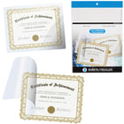 Merangue - Protège-documents auto-laminant - format lettre - paquet de 60-Placez votre document, retirez la bande de protection, appuyez le film sur le document et le tour est joué