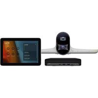 HP - Kit de barre vidéo USB pour vidéoconférence Poly Studio E70 et contrôleur GC8 pour grande salle-Conçu pour fonctionner dans diverses conditions environnementales, le kit Poly Studio Large Room est le choix idéal pour les organisations à la recherche d'une solution de visioconférence fiable et de haute qualité.