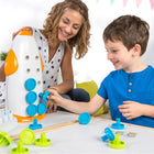 Miniland - MLE31781 La Fusée 10 - Matériel de Manipulation Mathématique-Enseigne aux enfants différentes combinaisons et décompose le nombre 10.