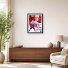 Frameworth - Cadre Lane Hutson Collage Portrait Canadiens - Impression Encadrée - 16 po L x 20 po H-Pièce d'affichage idéale pour un bureau à domicile, une salle de jeux, un coin des partisans ou tout décor de hockey des Canadiens de Montréal