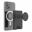 PopSockets - PopWallet+ pour MagSafe avec Anneau Adaptateur Magnétique - Noir-Profil élégant qui se glisse aisément dans la poche