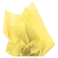 JAM Paper - Papier de soie - Jaune - 100 feuilles-Couleur : Jaune | Parfait pour les anniversaires, les fêtes et toutes les occasions de cadeaux