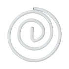 JAM Paper - Trombones circulaires - trombones ronds - blancs - paquet de 50-Quantité : 50 par boîte | Emballé dans une boîte transparente réutilisable pour garder votre bureau ou votre tiroir de bureau organisé