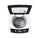 BLACK+DECKER - Petite machine à laver portative de 0,9 pi³-Cuve en acier inoxydable — 0,9 pi3. Ft. La machine à laver portative est dotée d'une cuve en acier inoxydable durable, résistante à la rouille et à la corrosion, avec un couvercle transparent à chargement par le haut et à fermeture silencieuse. Voyez vos vêtements nettoyés en temps réel avec notre laveuse à turbine exceptionnelle !