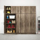 Prepac - Armoire murale Elite empilable 32 po - Gris dérivé-Fabriqué à partir de bois composites stratifiés non toxiques avec un support en MDF robuste